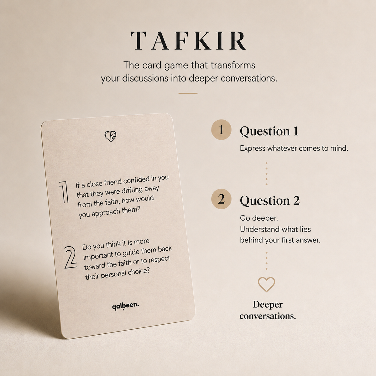 Tafkir Cards : Brighten up your discussions