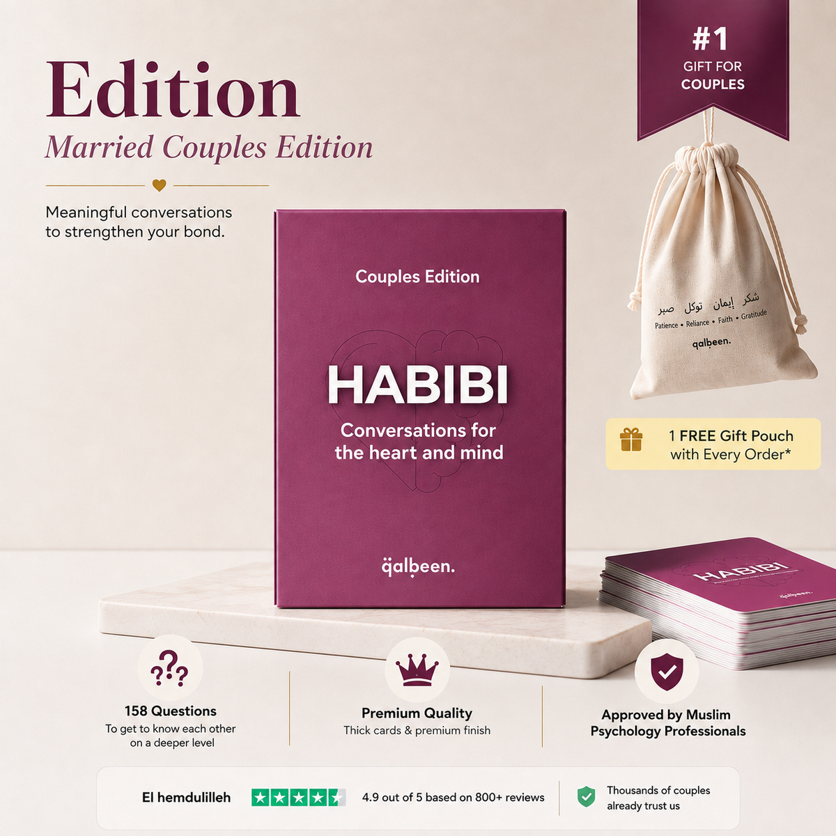 Habibi Cards : Muslim Couple Edition