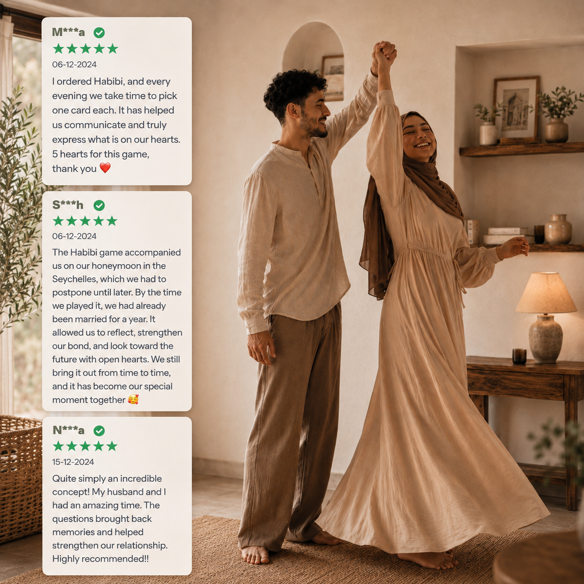 Habibi Cards : Muslim Couple Edition