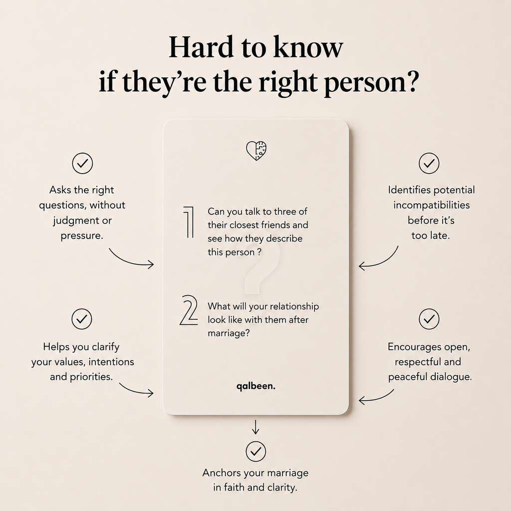 Qadar Cards : Pre-marriage Edition
