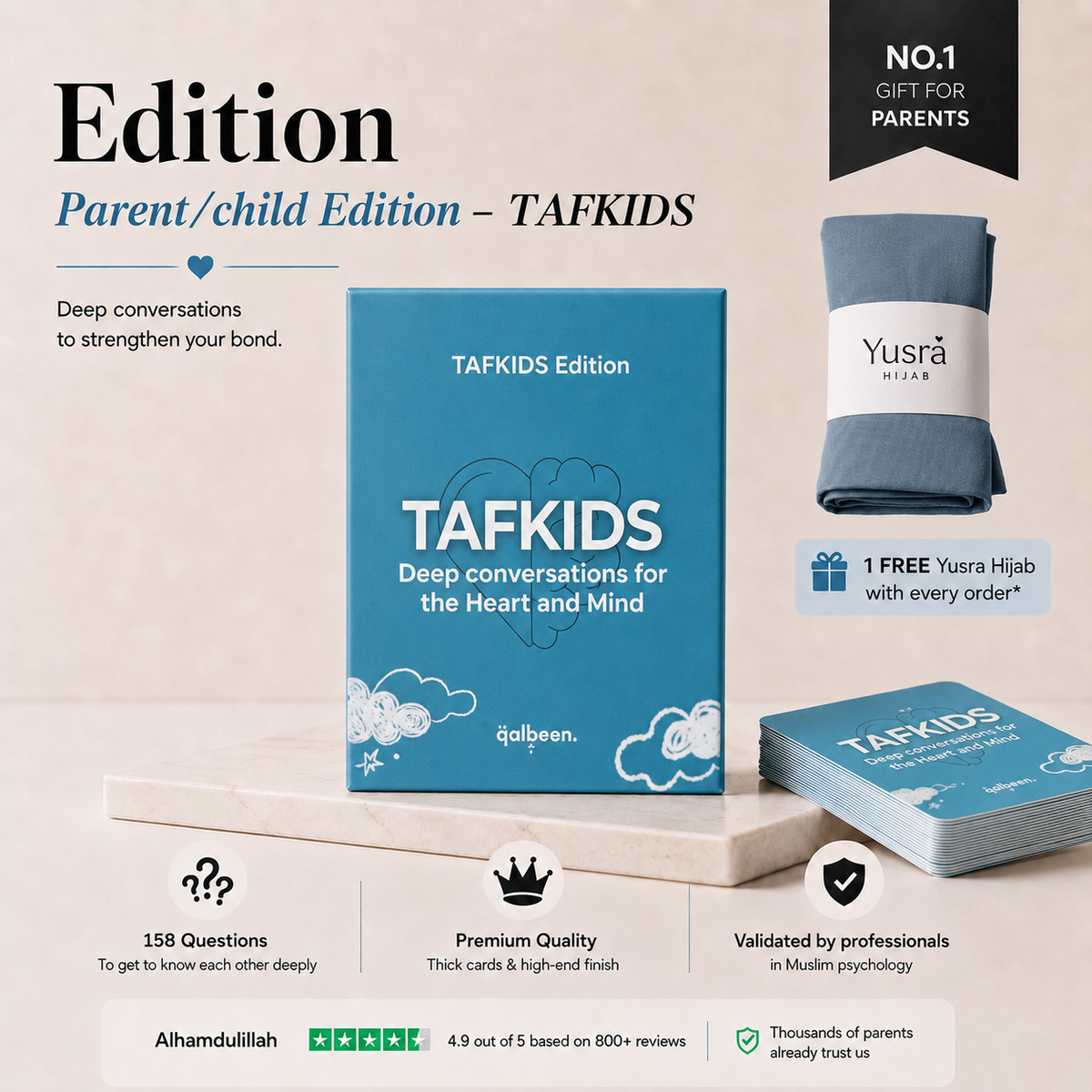 Tafkids Cards : Parents-kids edition