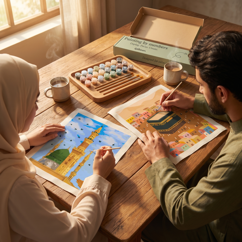 Paint by Numbers Kit · First Muslim Edition