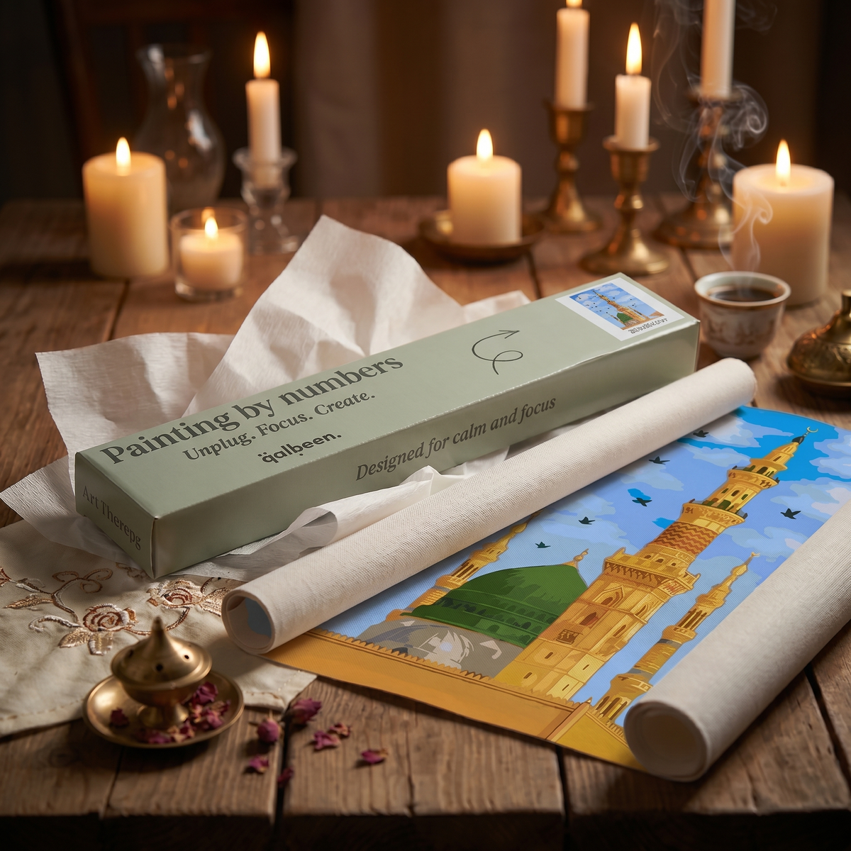 Paint by Numbers Kit · First Muslim Edition