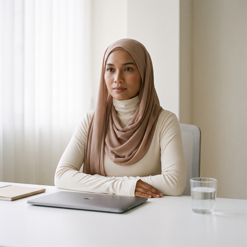 Yusra Hijab : Effortless & Hidden Seam™