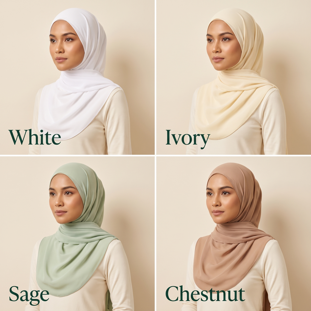 Yusra Hijab : Effortless & Hidden Seam™