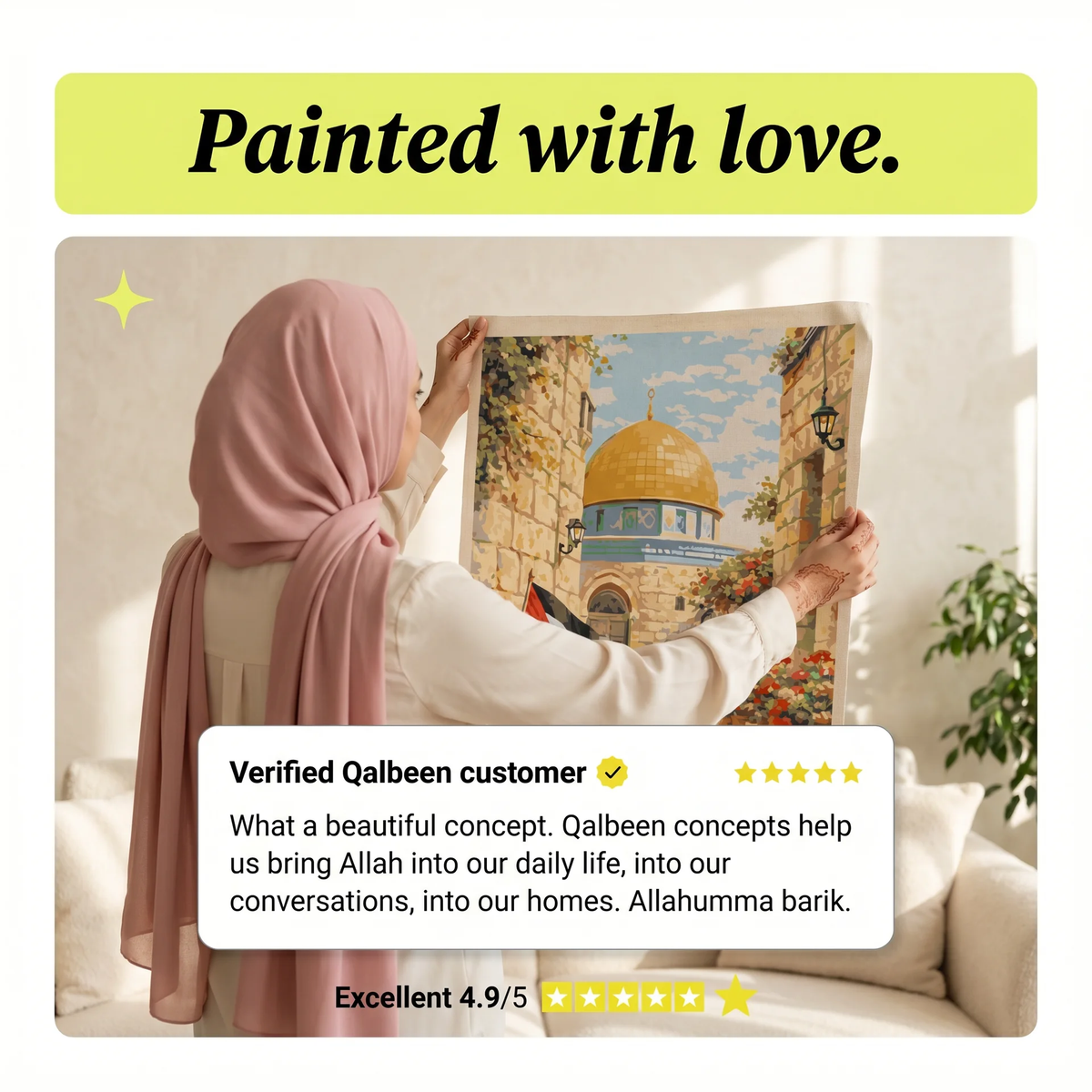 Paint by Numbers Kit · First Muslim Edition
